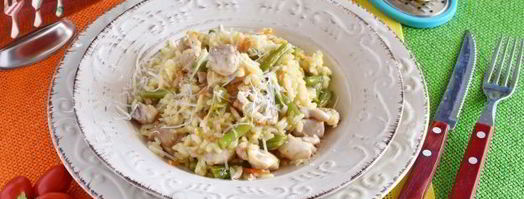 ризотто с курицей и овощами. Шаг 15