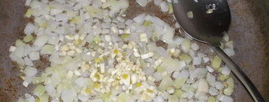 ризотто с курицей и замороженными овощами. Шаг 2