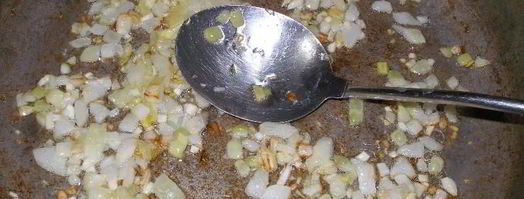 ризотто с курицей и замороженными овощами. Шаг 3