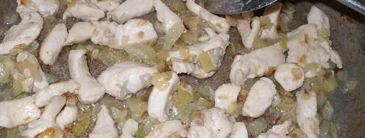 ризотто с курицей и замороженными овощами. Шаг 5