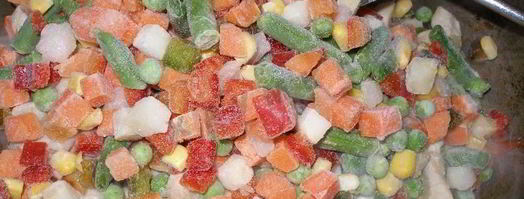 ризотто с курицей и замороженными овощами. Шаг 7