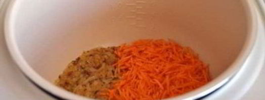 ризотто с курицей в мультиварке. Шаг 3