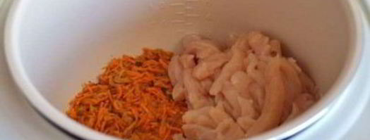 ризотто с курицей в мультиварке. Шаг 4