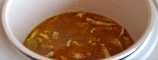 ризотто с курицей в мультиварке. Шаг 5