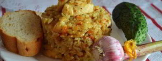 ризотто с курицей в мультиварке. Шаг 7