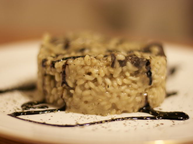 Рецепт ризотто с лесными грибами