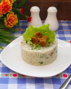 Ризотто с лисичками