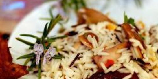 Ризотто с маслятами