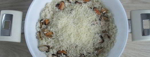 ризотто с мидиями. Шаг 18