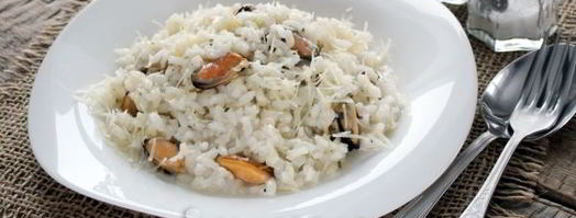 ризотто с мидиями. Шаг 19