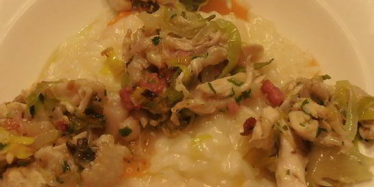 Ризотто с морковью и курицей