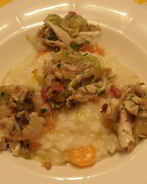 Ризотто с морковью и курицей