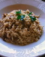 Ризотто с опятами