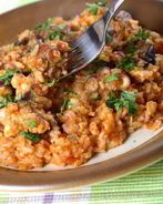 Ризотто с осьминогом