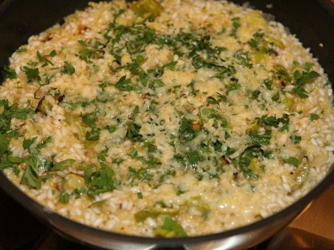 Рецепт ризотто с пшенкой