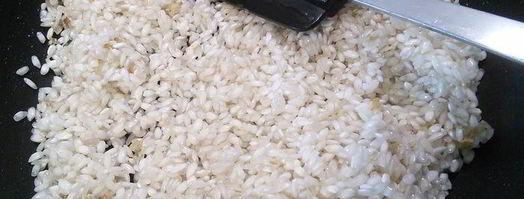 ризотто с соусом из черемши. Шаг 2