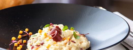 ризотто с тыквой и копченой утиной грудкой. Шаг 11