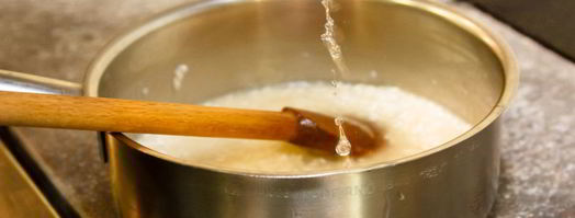 ризотто с тыквой и копченой утиной грудкой. Шаг 4