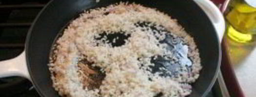 ризотто с тыквой и шпинатом. Шаг 4