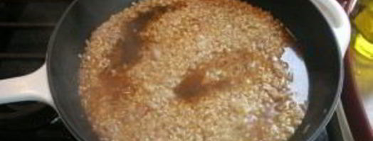 ризотто с тыквой и шпинатом. Шаг 5