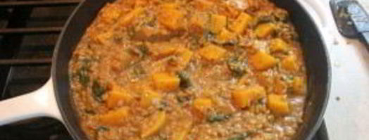 ризотто с тыквой и шпинатом. Шаг 7