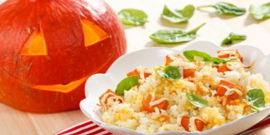 Ризотто с тыквой и сыром
