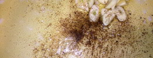 ризотто со шпинатом и козьим сыром. Шаг 7