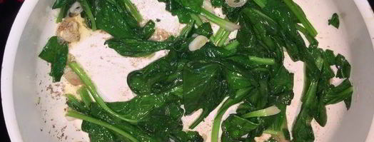 ризотто со шпинатом и козьим сыром. Шаг 8