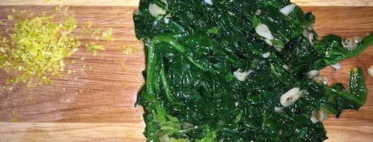 ризотто со шпинатом и козьим сыром. Шаг 9