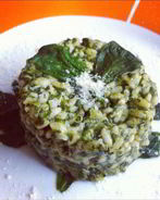 Ризотто со шпинатом