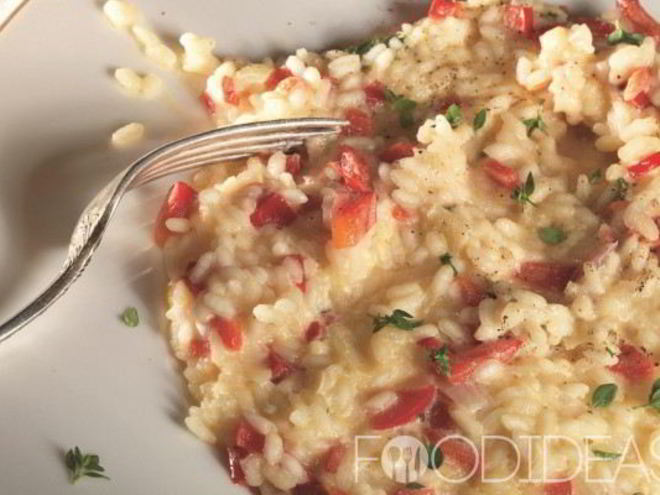 Рецепт ризотто со сливками