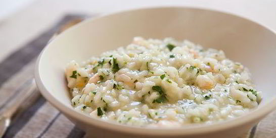Ризотто со спаржей