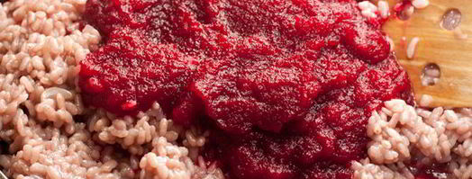 ризотто со свеклой и горгонзолой. Шаг 9