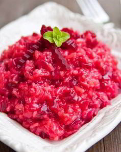 Ризотто со свеклой