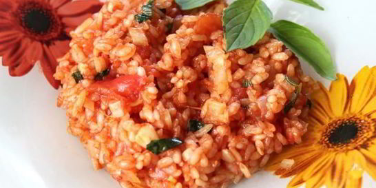 Ризотто томатное