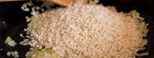 рулетики из дорады с шафрановым ризотто. Шаг 15