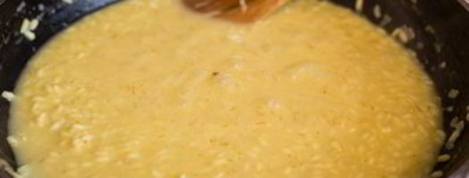 рулетики из дорады с шафрановым ризотто. Шаг 22