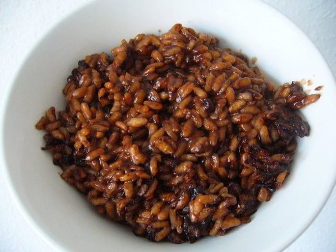 Рецепт шоколадного ризотто