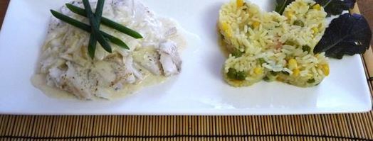 судак по-монастырски с ризотто. Шаг 6