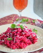 Свекольное ризотто