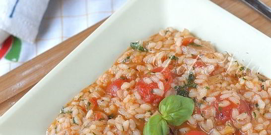 Томатное ризотто