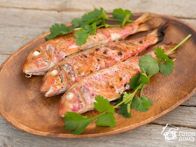 Рецепт барабульки на гриле