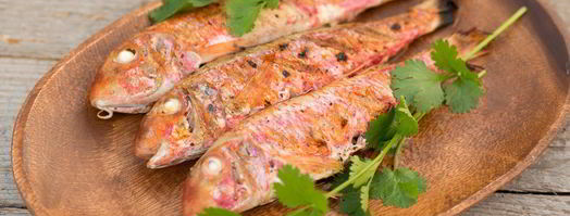 барабулька на гриле. Шаг 5