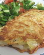 Белая рыба в картофельной корочке