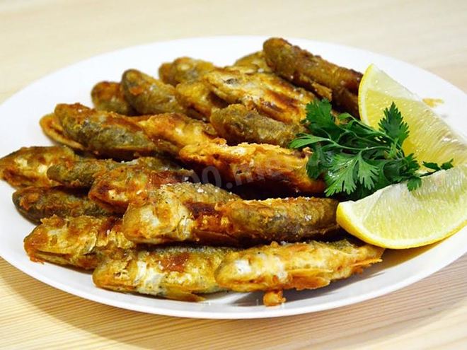 Рецепт черноморской барабульки жареной