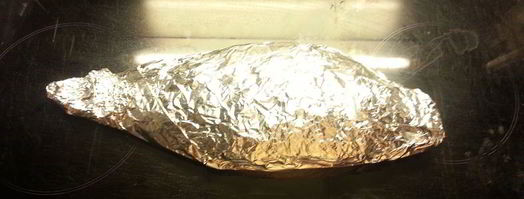 дорада в фольге. Шаг 4