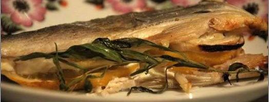 дорадо запеченая со сметаной. Шаг 15