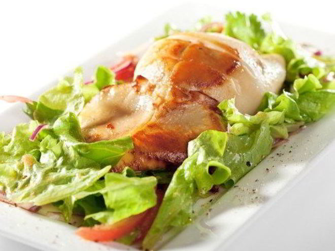 Рецепт фаршированных кальмаров на гриле