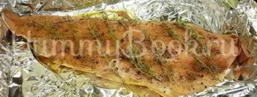 филе горбуши, запеченной с тимьяном. Шаг 3