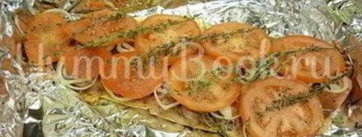 филе горбуши, запеченной с тимьяном. Шаг 5
